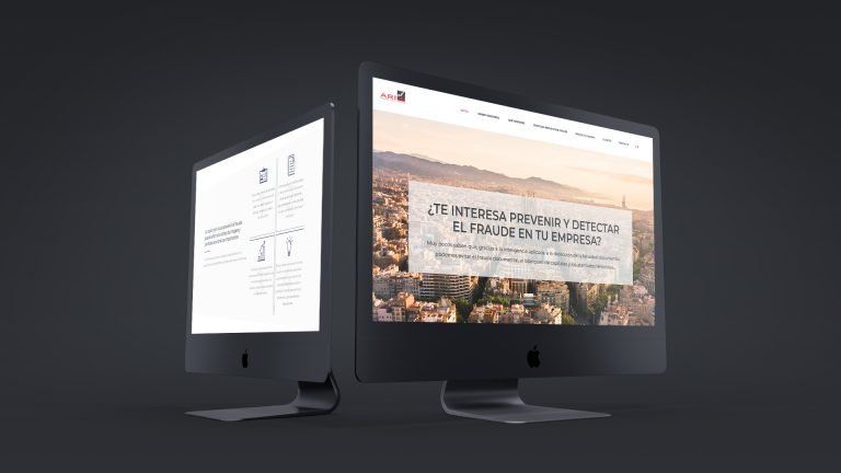 Una página web profesional